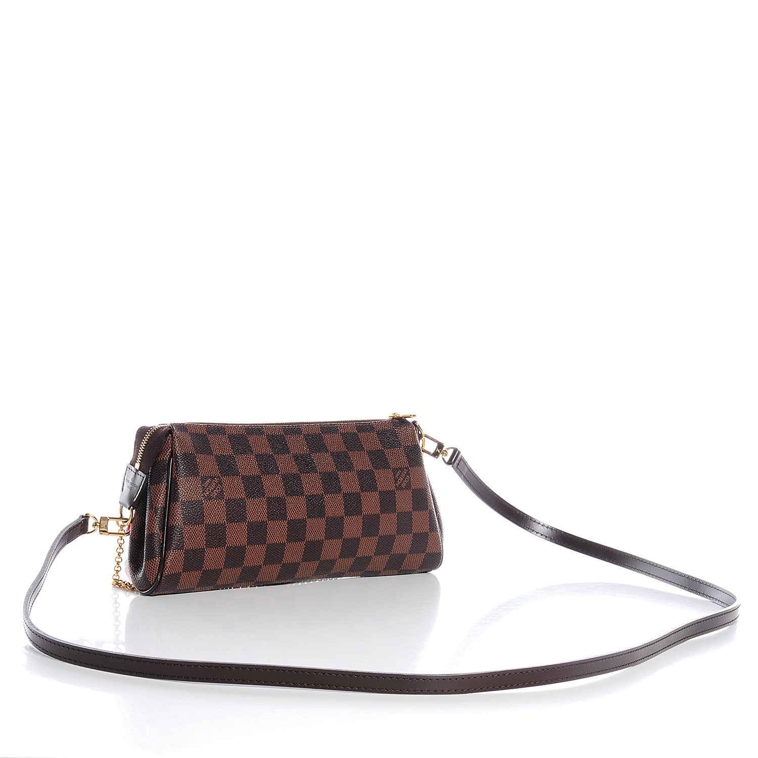 Louis Vuitton Damier Ebene Eva Clutch 3 of 7