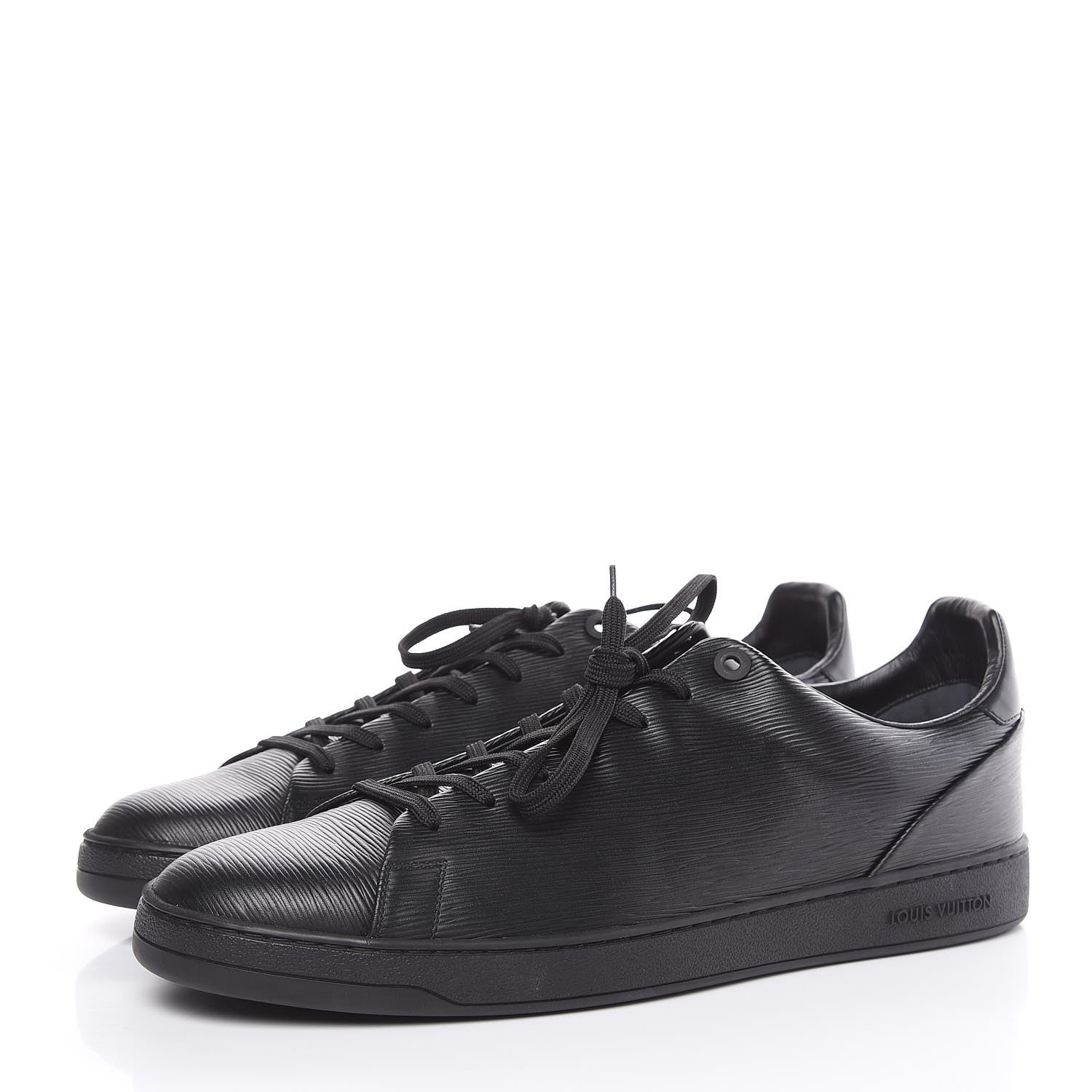 Louis Vuitton Epi Low Top Sneakers 12 Black 3 of 9