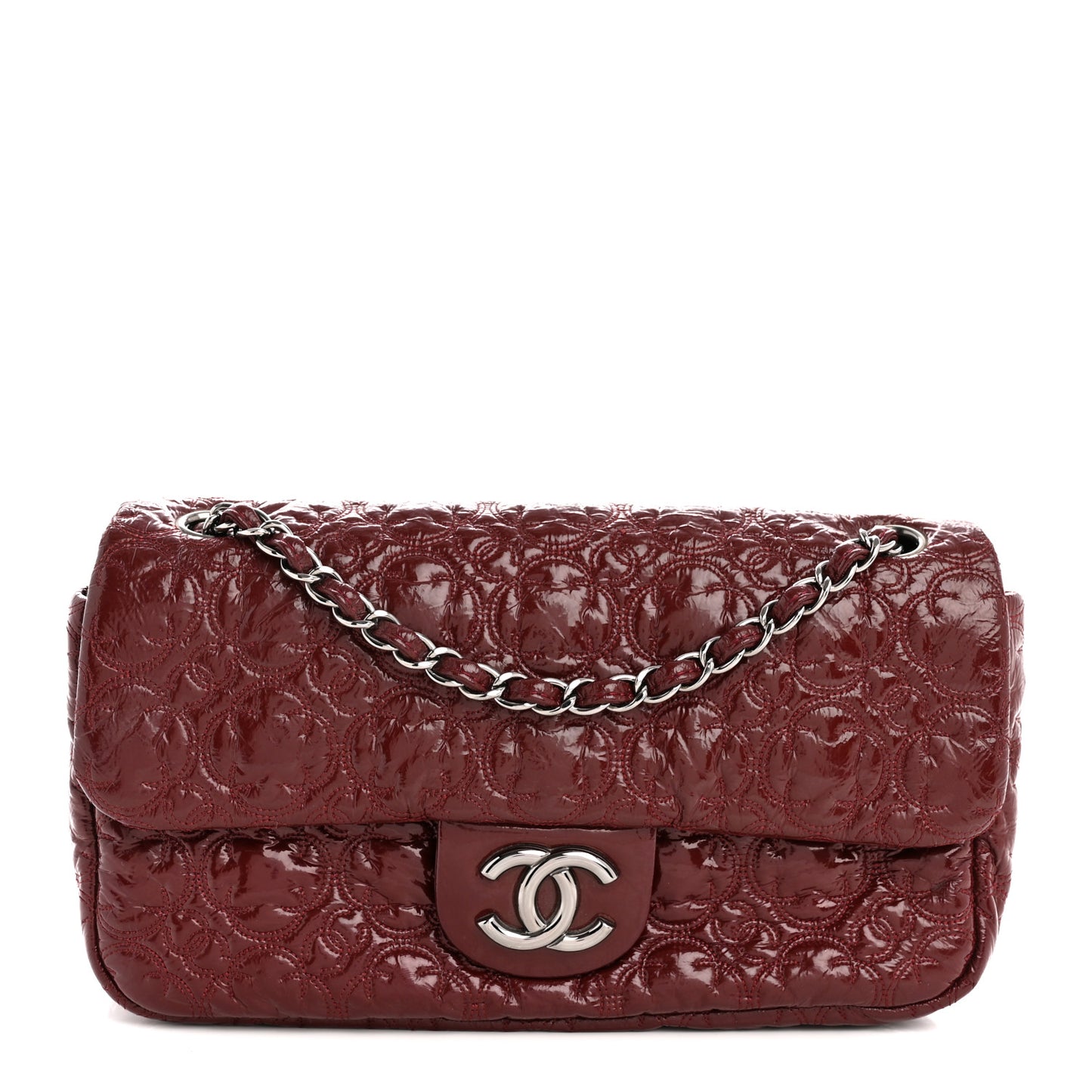 Vinyl Rock In Moscow Single Flap Dark Red