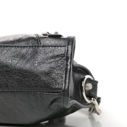 Balenciaga Agneau Giant 12 Silver Hardware Mini City Black 8 of 9