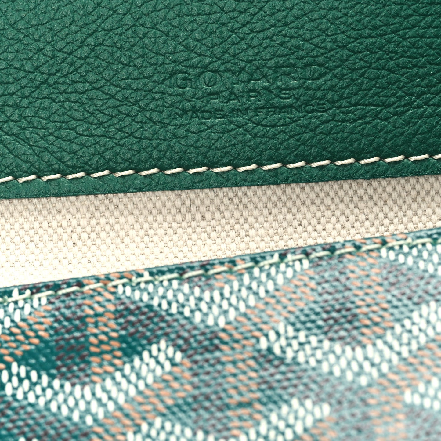 Goyardine Saint Louis PM Green
