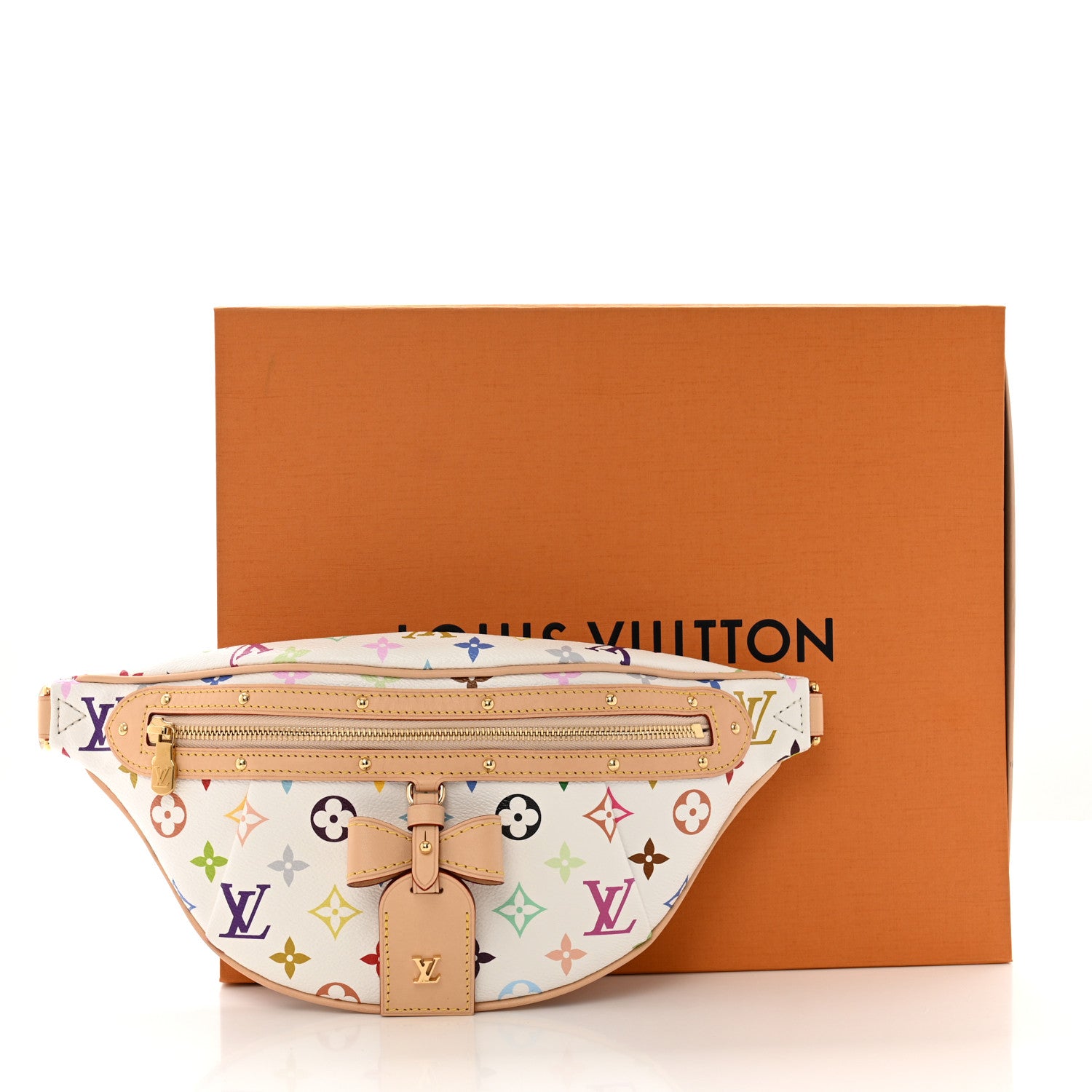 Louis Vuitton LV X TM Monogram Multicolor High Rise Bumbag White 10 of 10