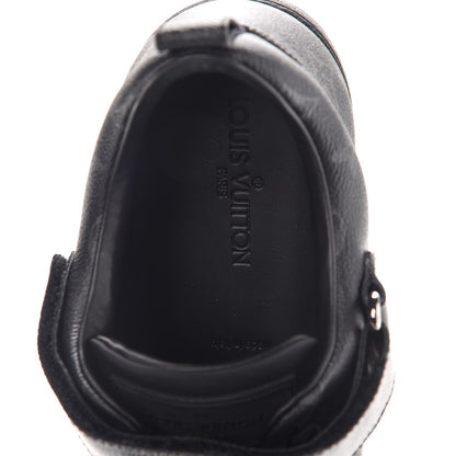 Louis Vuitton Calfskin Monogram Eclipse Passenger Sneakers 9.5 Black 7 of 9