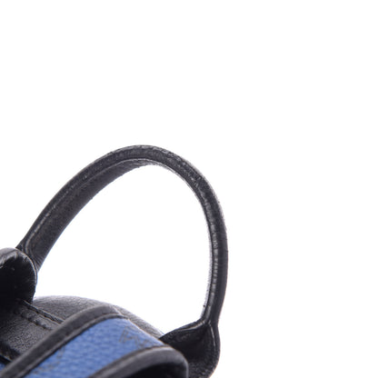MCM Visetos Studded Colorblock Mini Stark Brock Backpack Blue 13 of 14