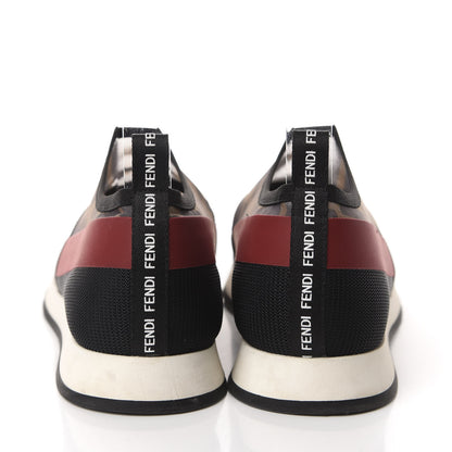 Fendi Technical Mesh FF Sneakers 40 Tobacco Red 5 of 9