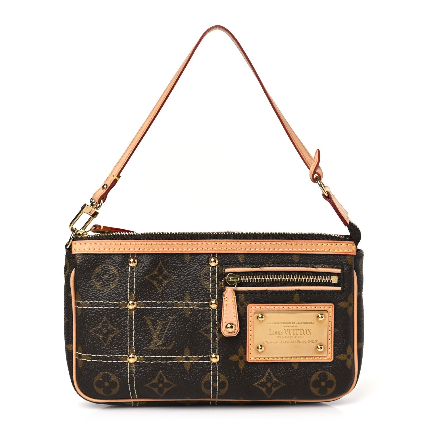 Louis Vuitton Monogram Riveting Pochette Accessories 1 of 8