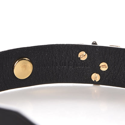 Louis Vuitton Calfskin Twist Bracelet 17 Black 4 of 12
