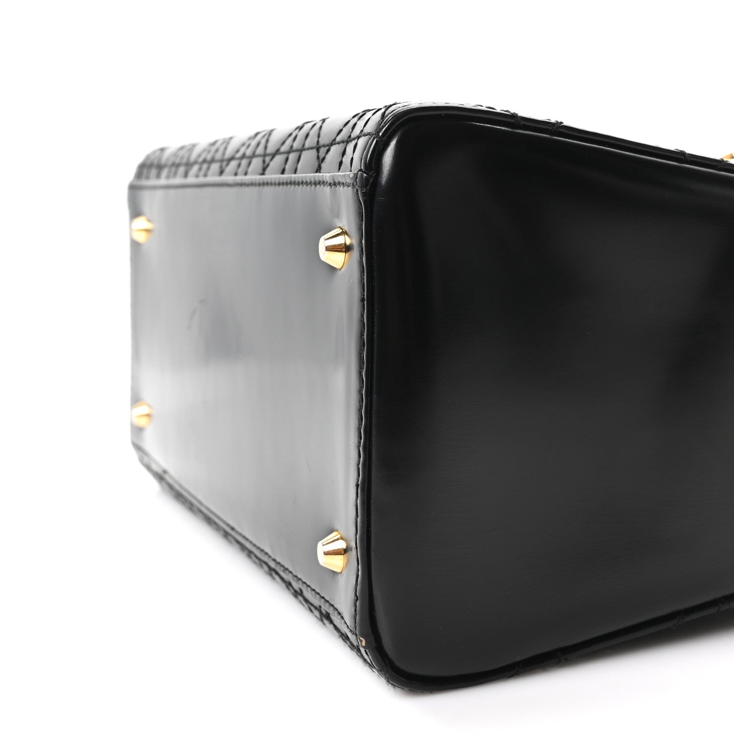Christian Dior Patent Cannage Medium Lady Dior Black 10 of 10