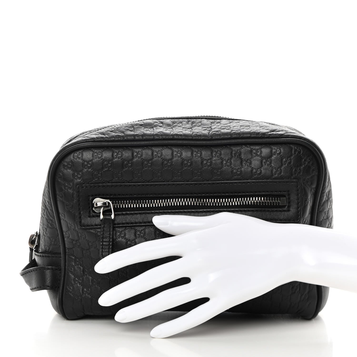 Gucci Microguccissima Toiletry Case Black 2 of 14