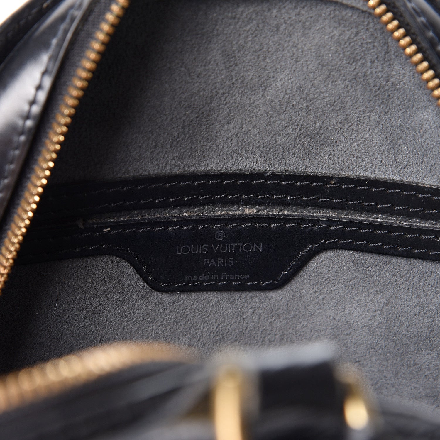 Louis Vuitton Epi Mabillon Backpack Black 5 of 10
