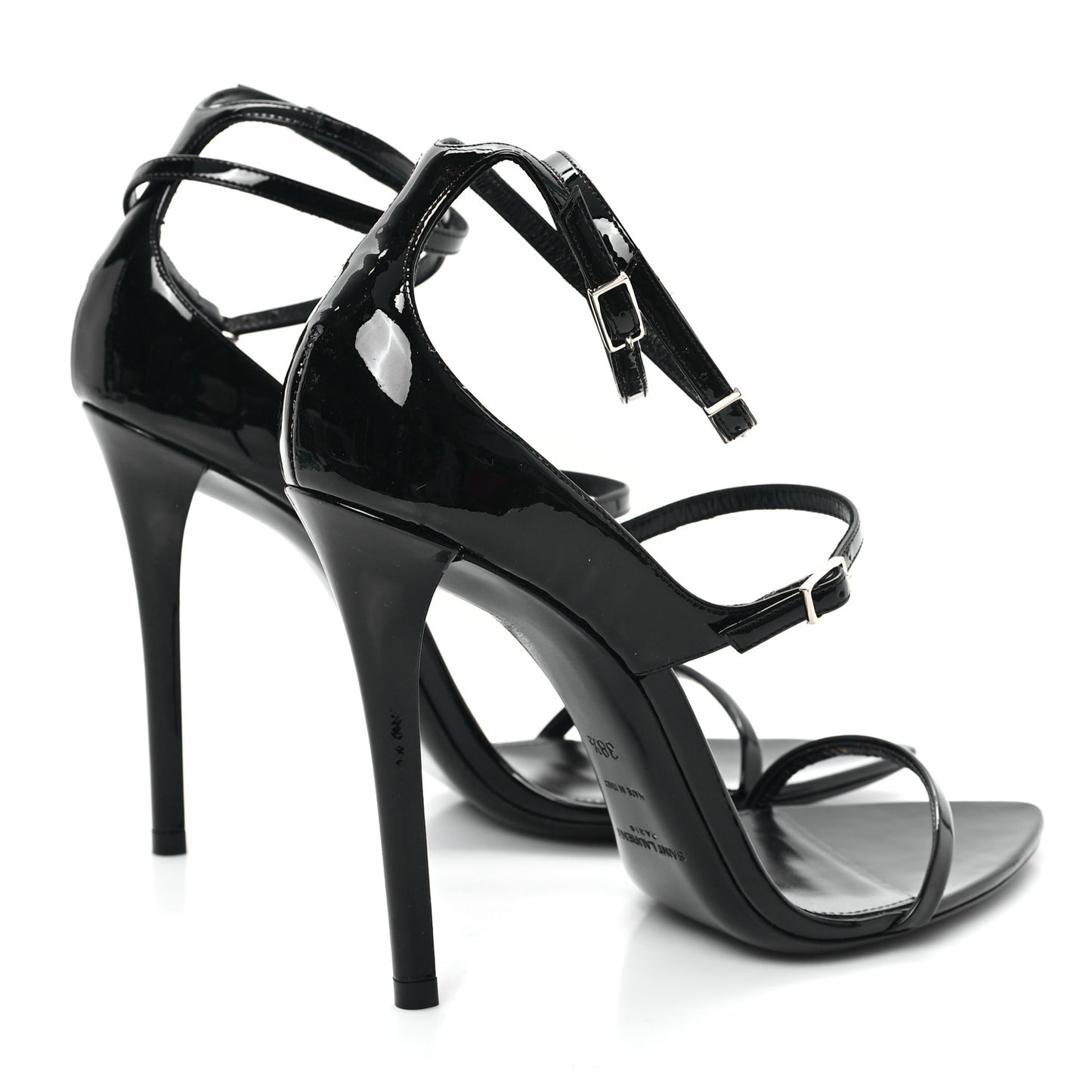 Vernice Grupy Dita 110 Sandals 38.5 Black