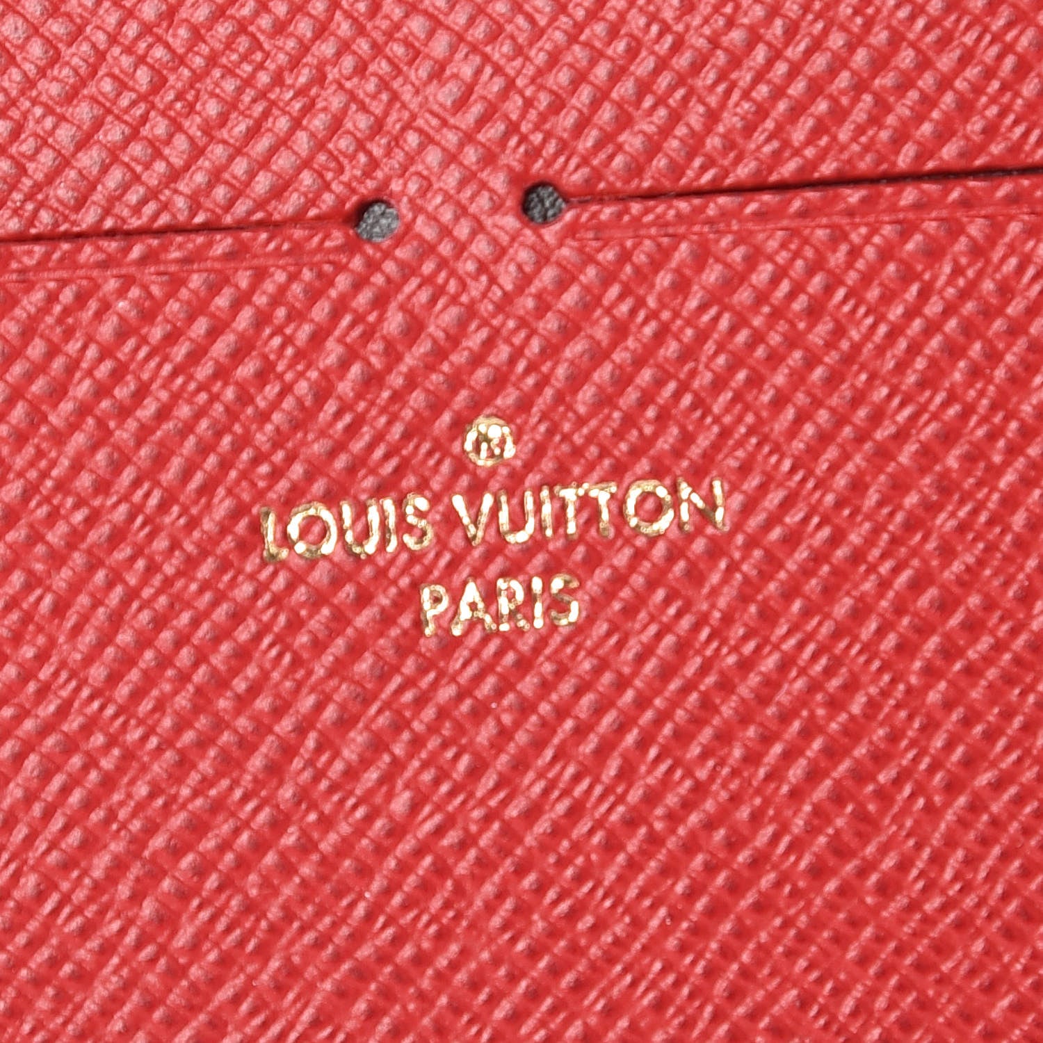 Louis Vuitton Calfskin Felicie Chain Wallet Card Holder Insert 6 of 7