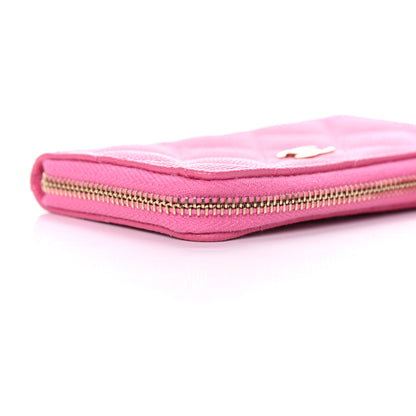 Chanel Caviar Quilted Key Holder Case Pink 10 of 12