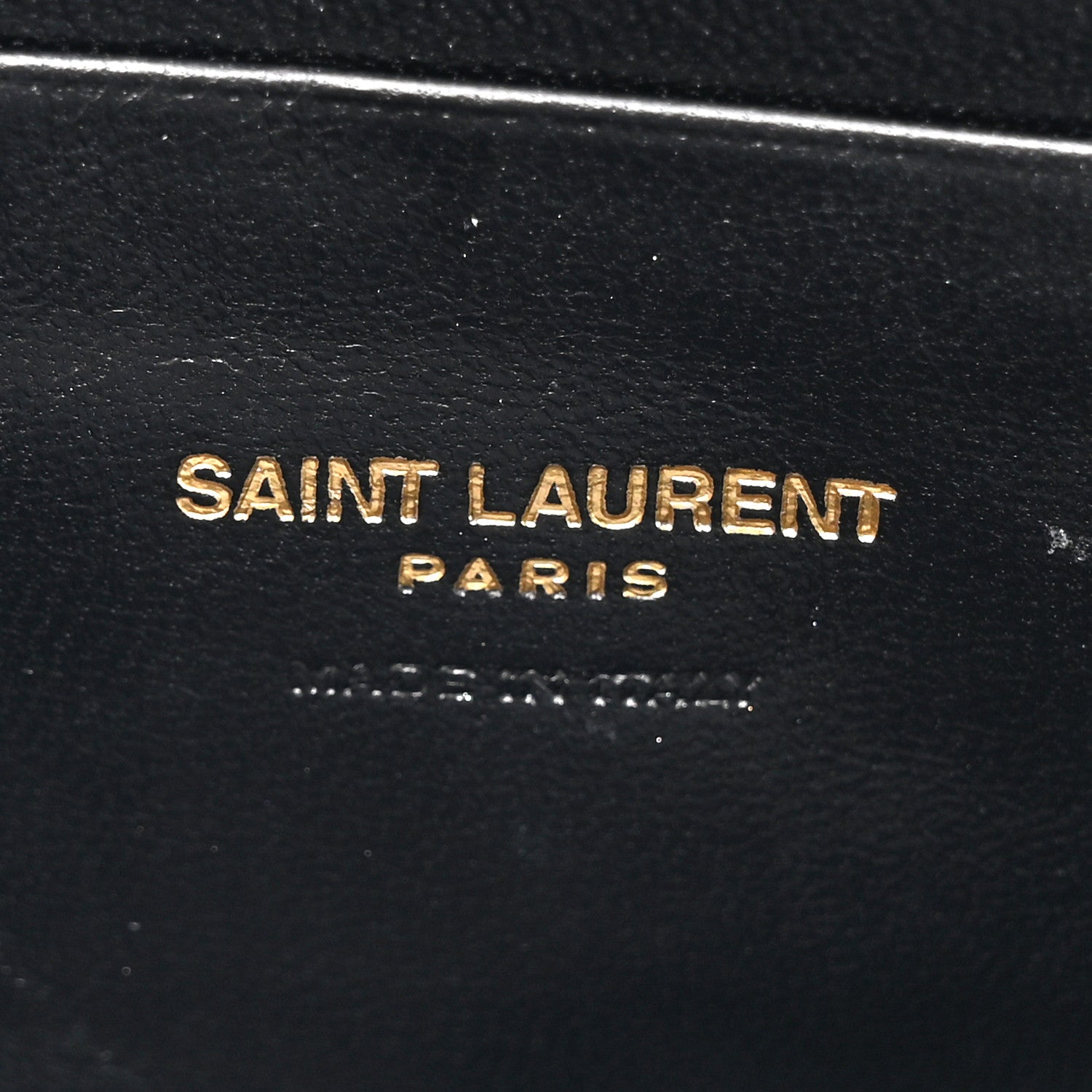 Saint Laurent Patent Calfskin Crocodile Embossed Monogram Mini Lou Camera Bag Black 6 of 12