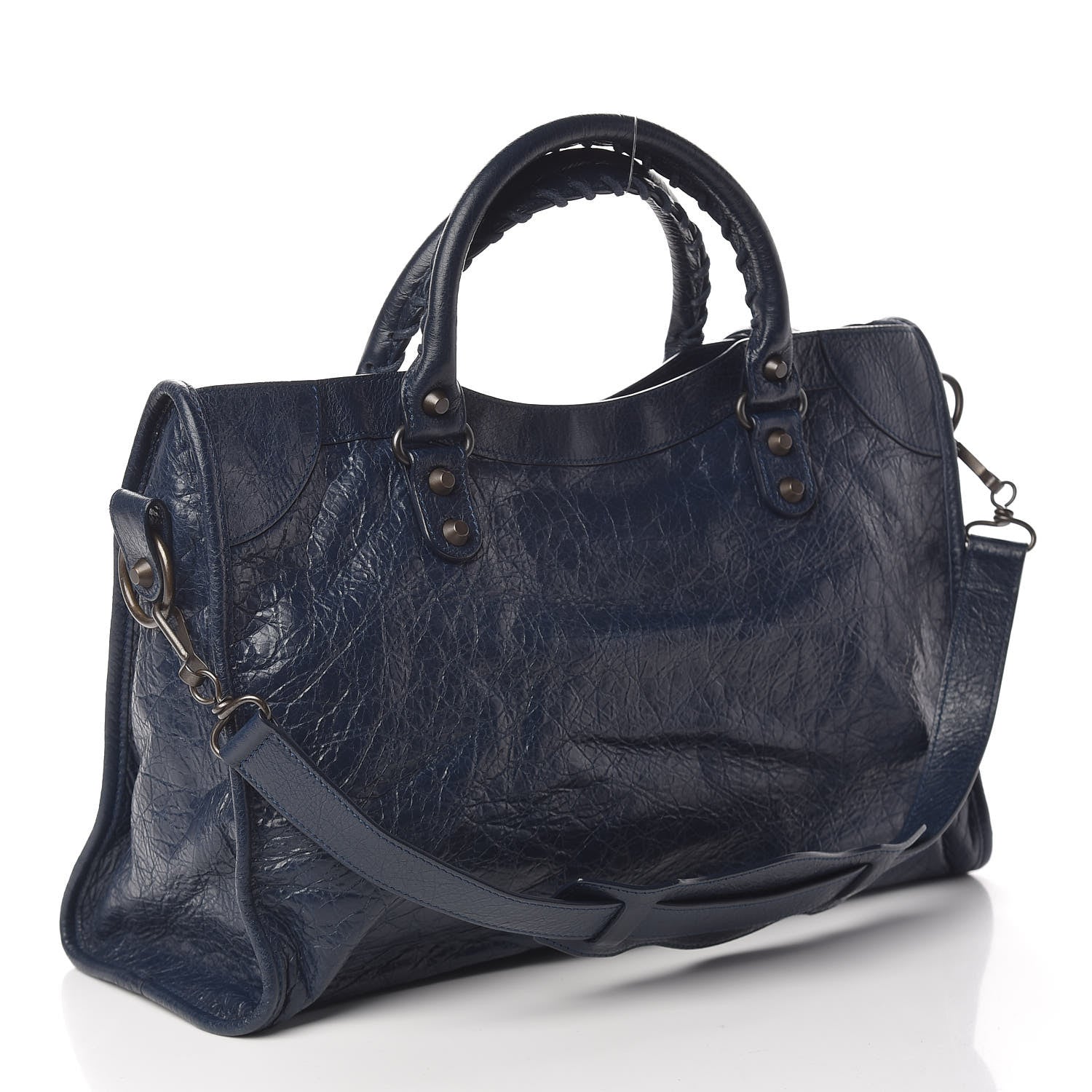 Balenciaga Agneau Classic Hardware City Bleu Obscur 3 of 12