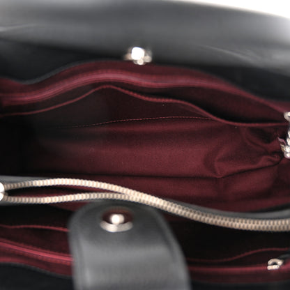 Chanel Grained Calfskin Small Neo Executive Shopper Tote Black 5 of 10