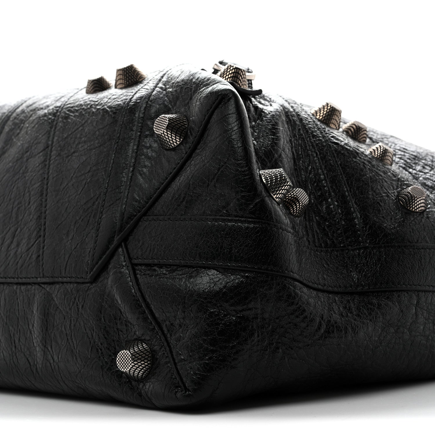 Balenciaga Agneau Arena Large Le Cagole Carry All Bag Black 11 of 12