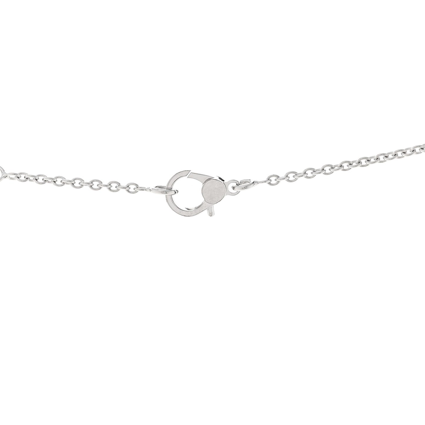 18K White Gold Diamond Finesse Pendant Necklace