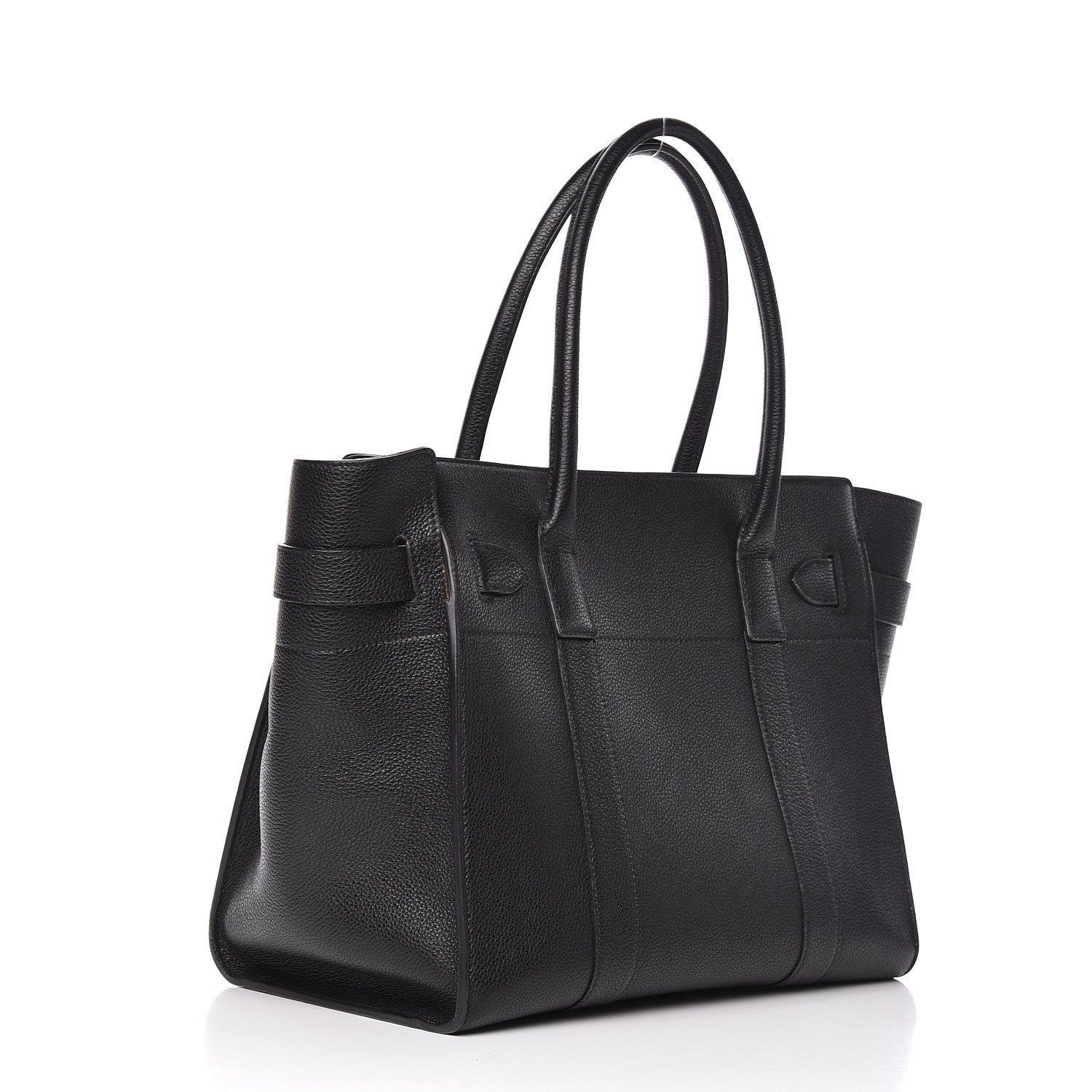 Mulberry Classic Grain Bayswater Zip Tote Black 3 of 11