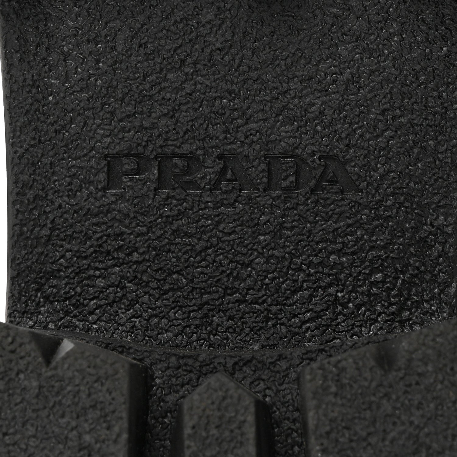 Prada Spazzolato Rois Studded Lace Up Monolith 55mm Derby Loafers 36.5 Black 8 of 9