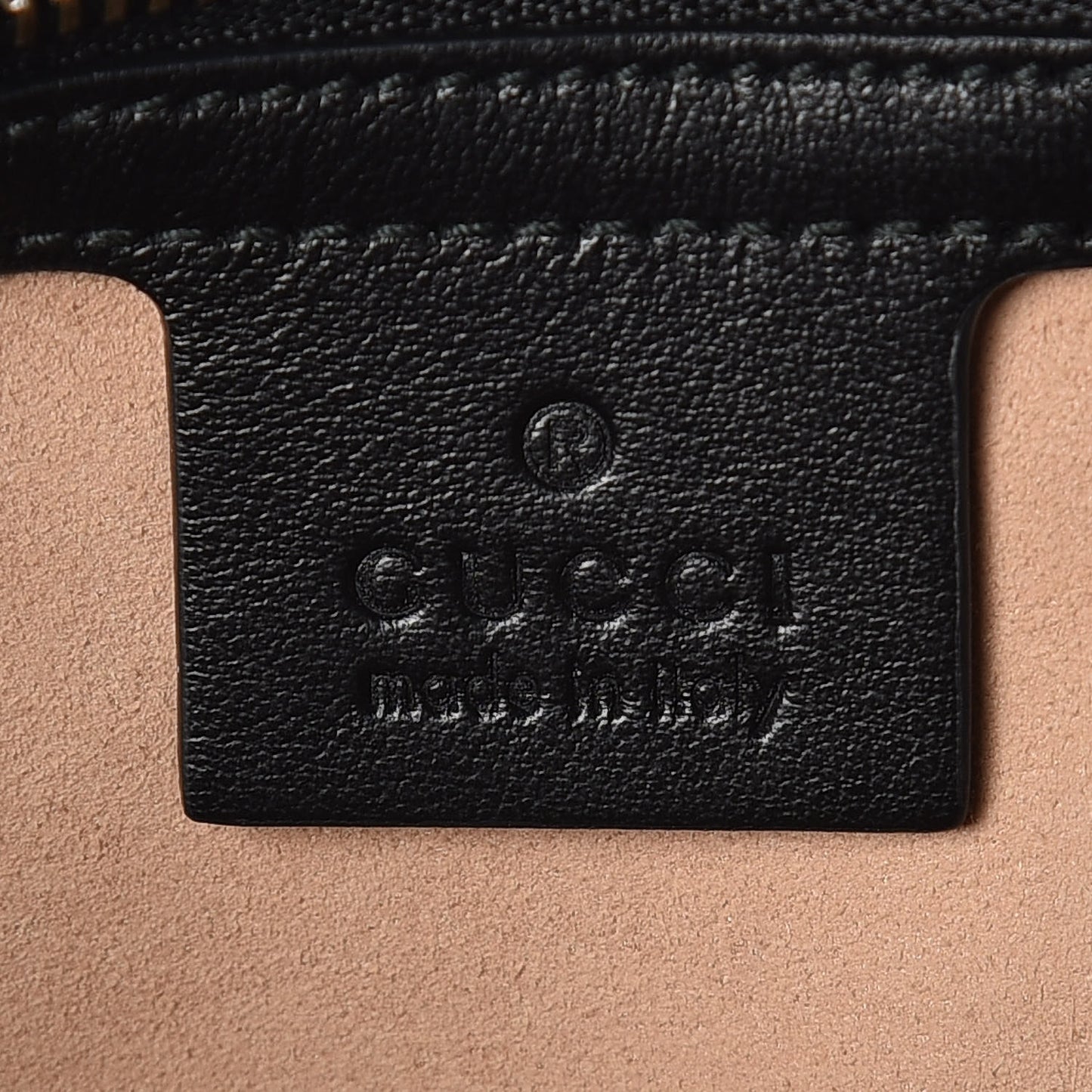Calfskin Matelasse Small GG Marmont Shoulder Bag Black