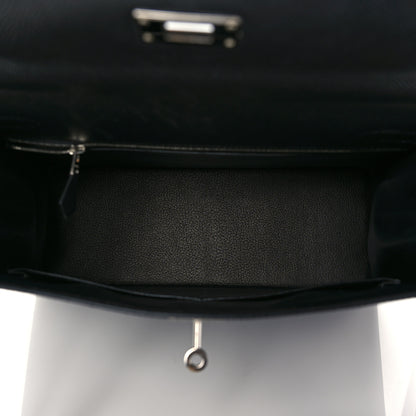 Hermes Epsom Kelly Sellier 32 Black 5 of 15