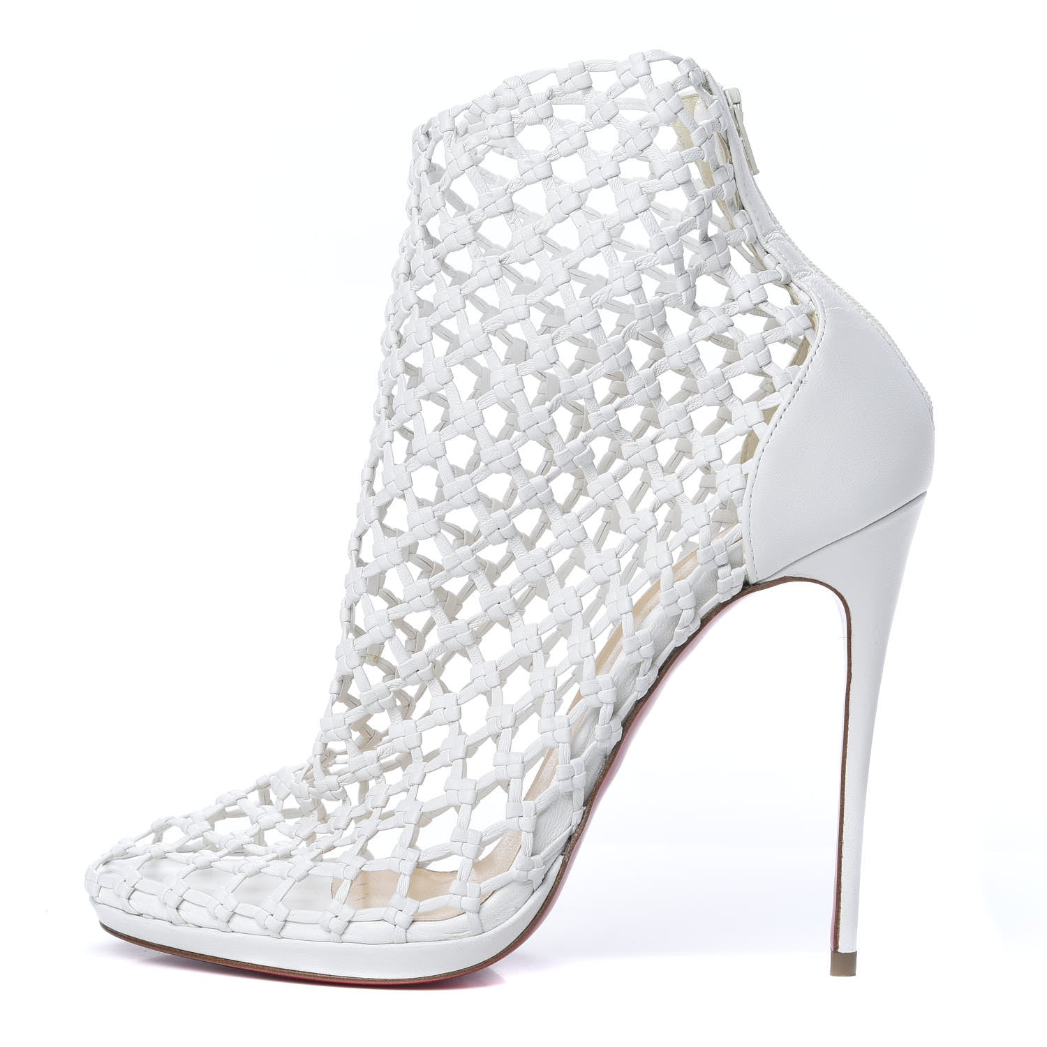 Christian Louboutin Nappa Porligot 120 Pumps 37.5 Latte 1 of 7