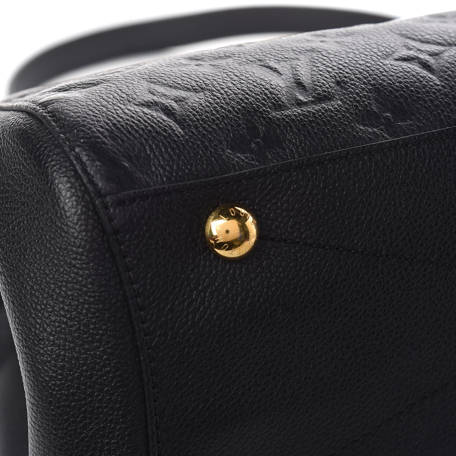 Louis Vuitton Empreinte Montaigne MM Black 14 of 19