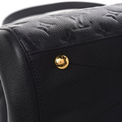 Louis Vuitton Empreinte Montaigne MM Black 14 of 19