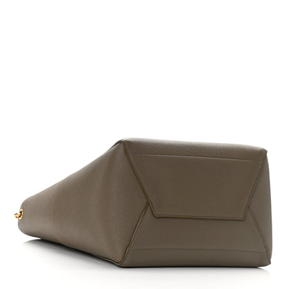 Celine Soft Grained Calfskin Sangle Bucket Bag Taupe 4 of 10