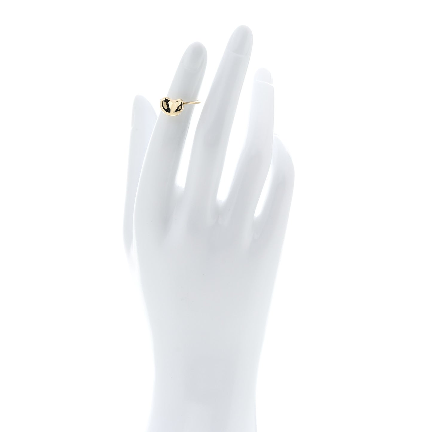 18K Yellow Gold Elsa Peretti Bean Ring 49 5