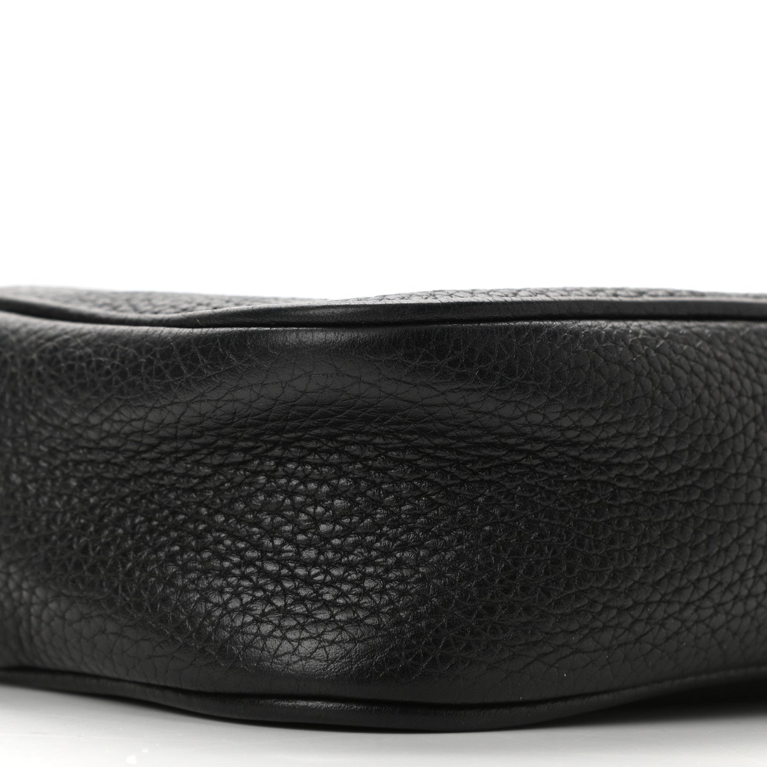 Gucci Pebbled Calfskin Mini Soho Disco Bag Black 9 of 11