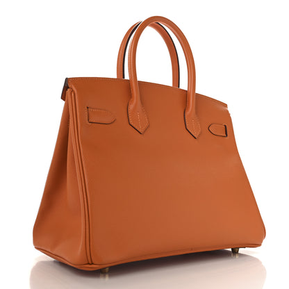 Hermes Epsom Birkin 30 Orange 3 of 15