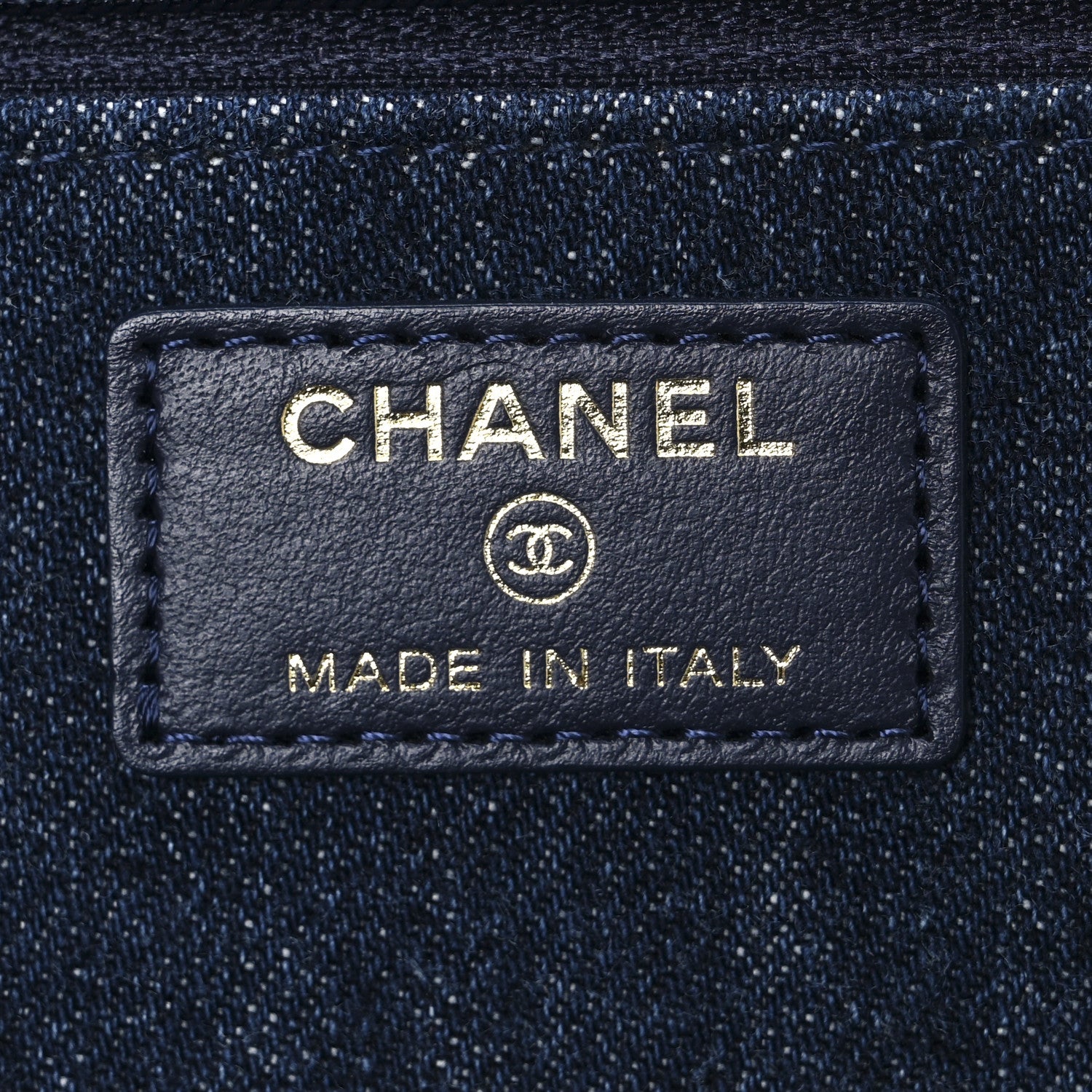 Chanel Denim Quilted Chanel 19 Wallet On Chain WOC Blue 5 of 9