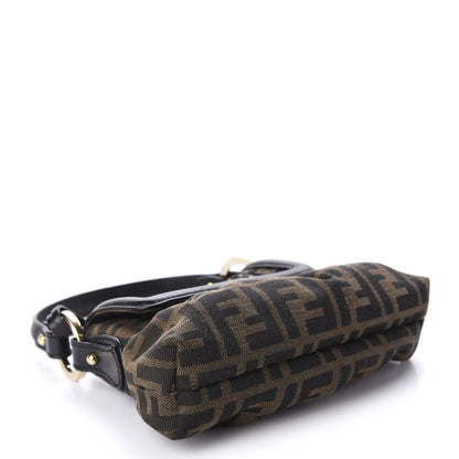 Fendi Sequin FF Mini Chef Shoulder Bag Tobacco 4 of 10