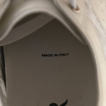 Christian Dior Canvas Oblique Walk'N'Dior Low Top Sneakers 42 White 10 of 11