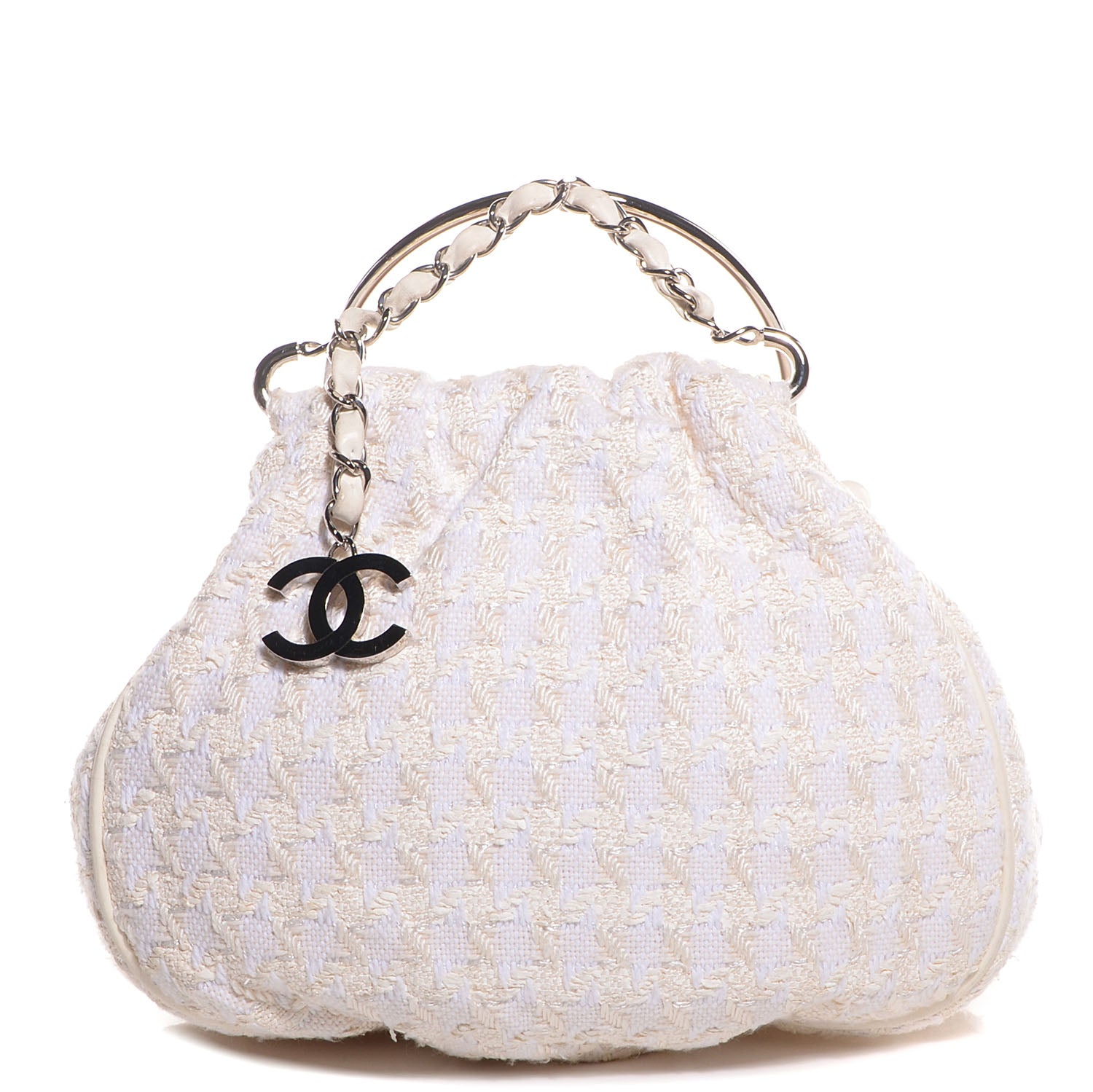 Chanel Tweed Boucle Knitting Bag 1 of 7