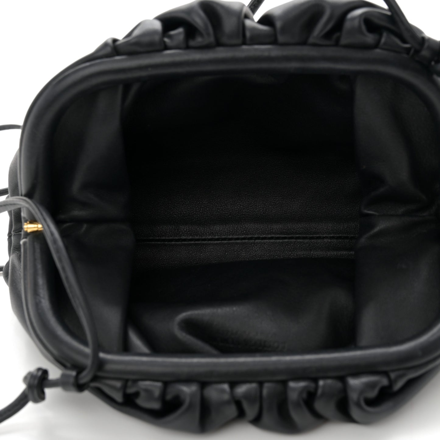 Butter Calfskin The Mini Pouch Black