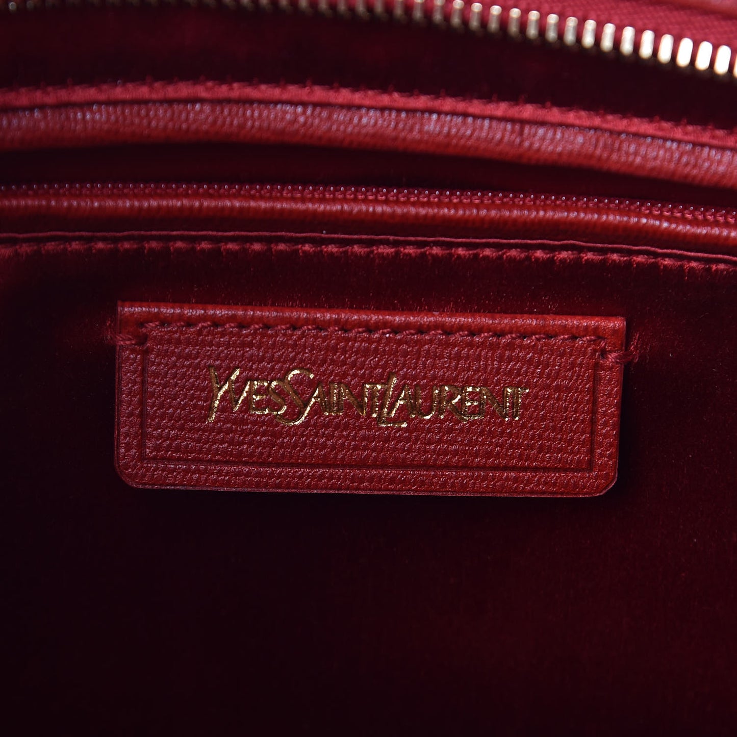 Textured Calfskin Medium Cabas ChYc Red