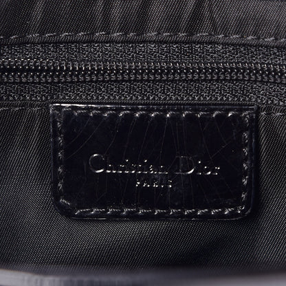 Christian Dior Nylon Saddle Bag Black 6 of 6