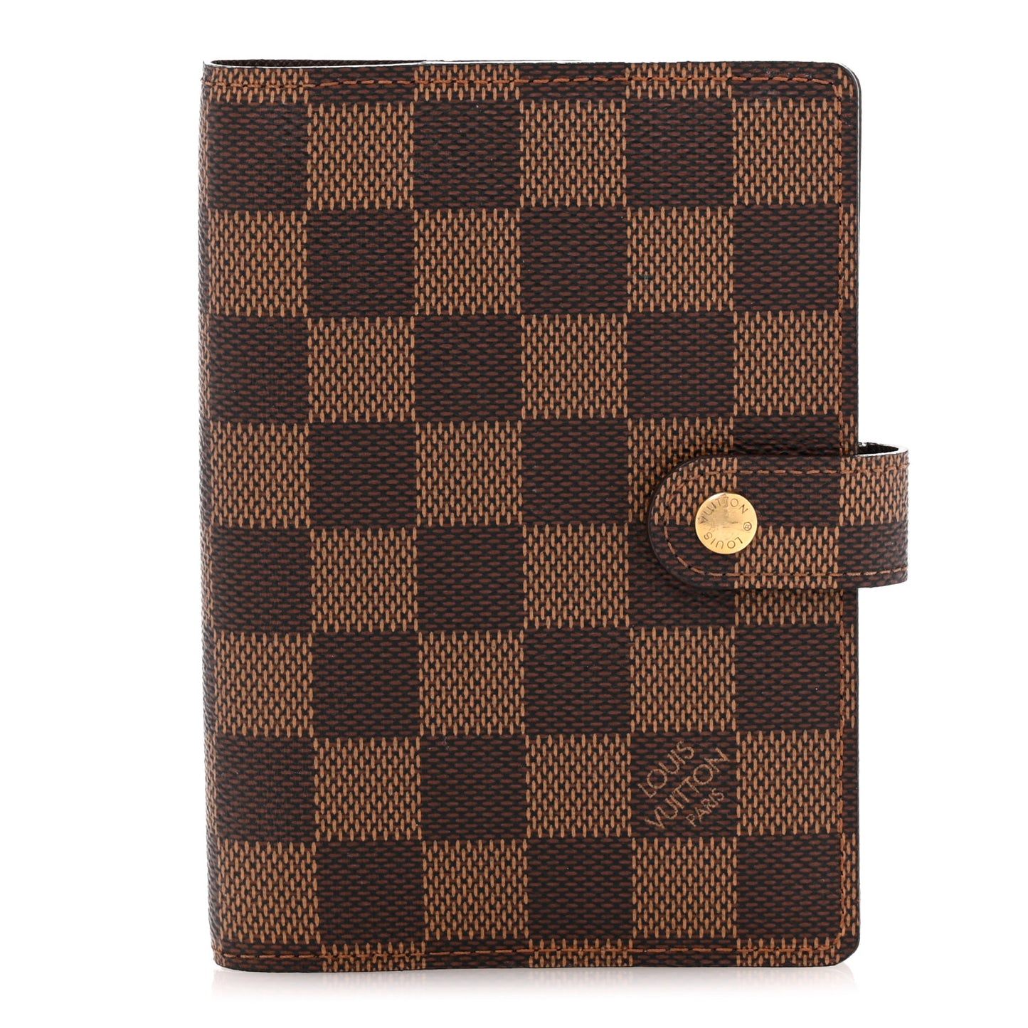 Damier Ebene Small Ring Agenda Cover
