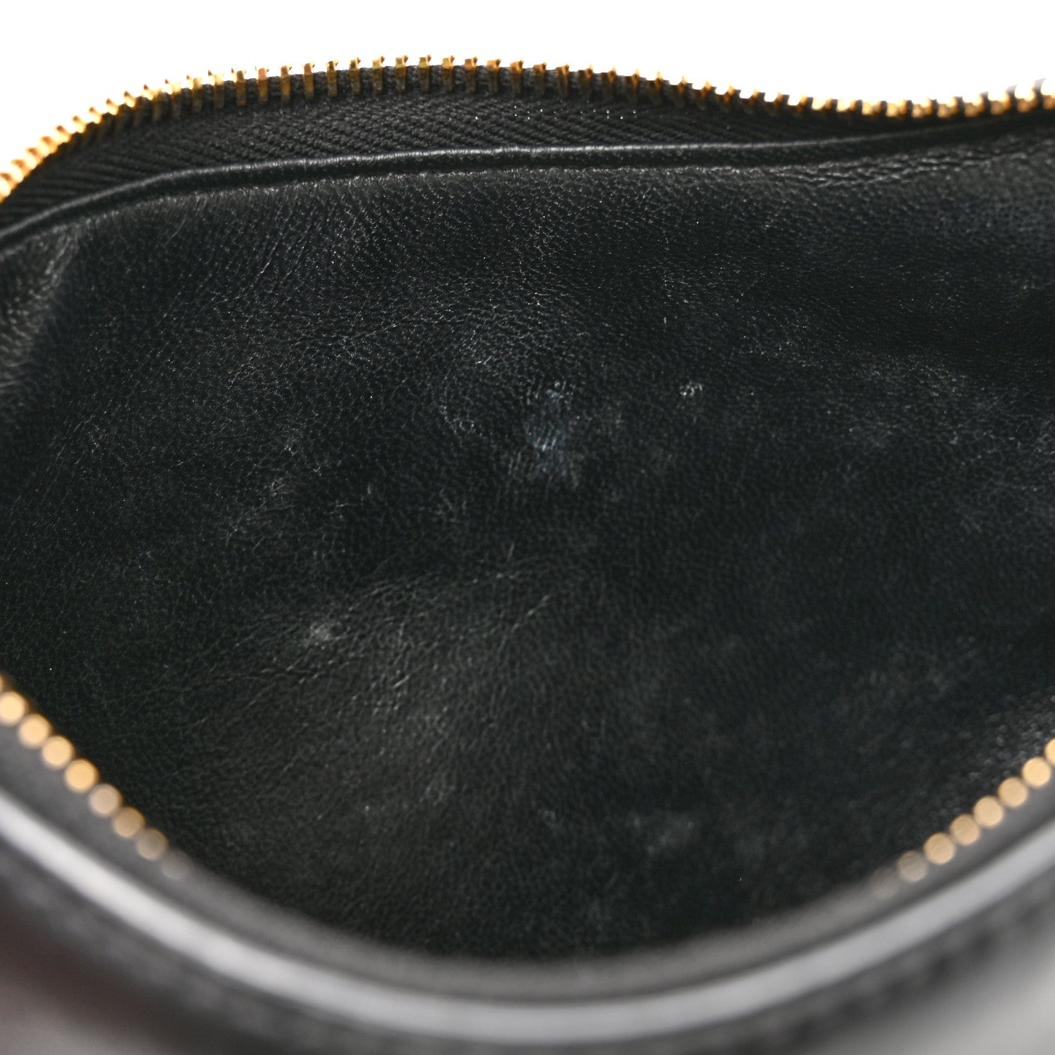 Prada Soft Calfskin Arque Shoulder Bag Black 9 of 10