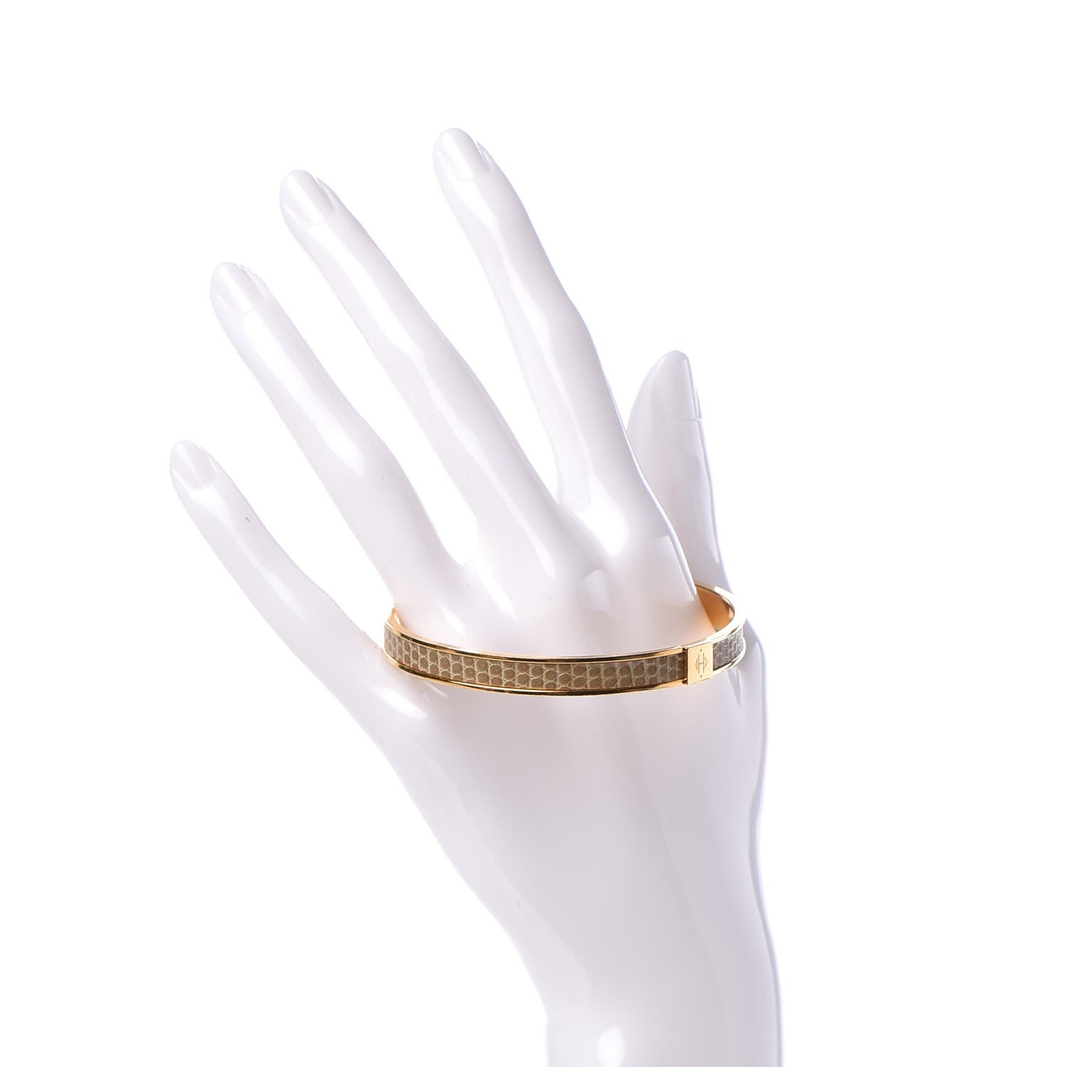 Hermes Smooth Lizard Kawaii 07 Bracelet S Ficelle 2 of 4