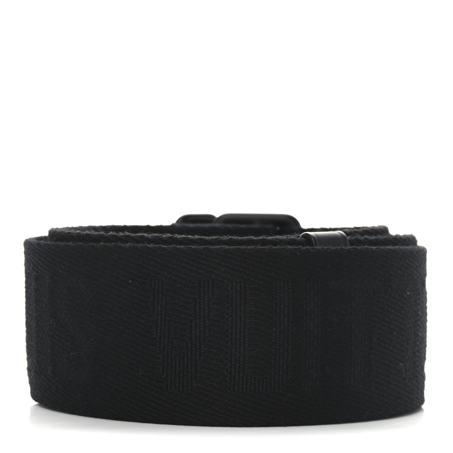 Louis Vuitton Jacquard Canvas Keepall Bandouliere Adjustable Shoulder Strap Black 2 of 3