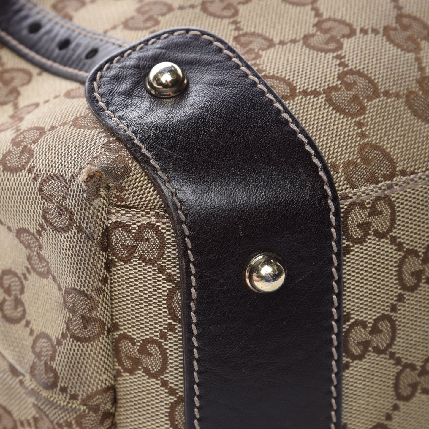 Monogram Medium Pelham Shoulder Bag Dark Brown