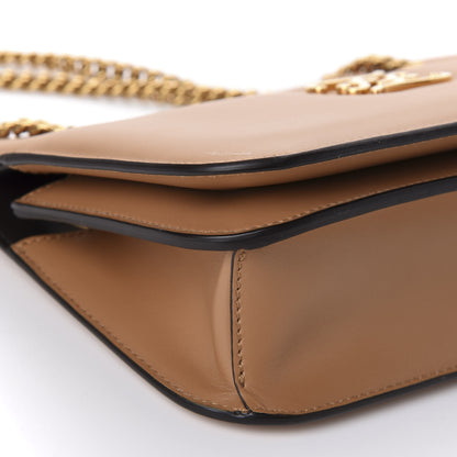 Fendi Vitello King Nubuck Pequin Karligraphy Pocket Shoulder Bag Biscuit Tobacco Moro 6 of 9