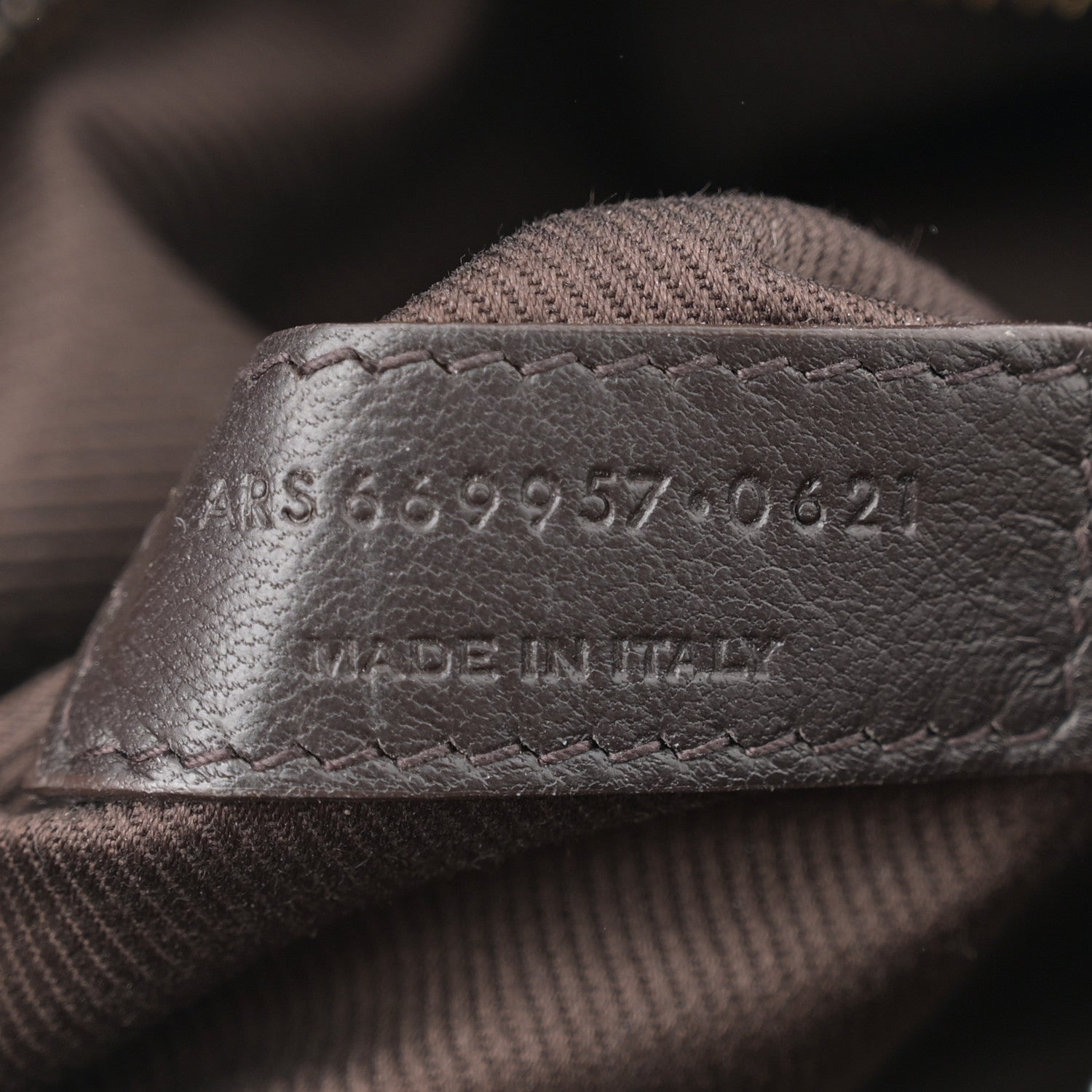 Saint Laurent Canvas Smooth Calfskin Le Monogramme Camera Bag Chestnut 7 of 15