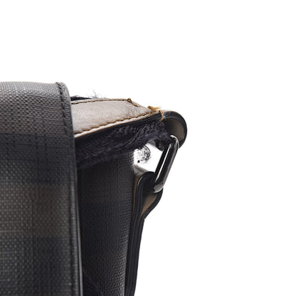 Burberry Smoked Check Grifford Messenger Bag Brown 9 of 18