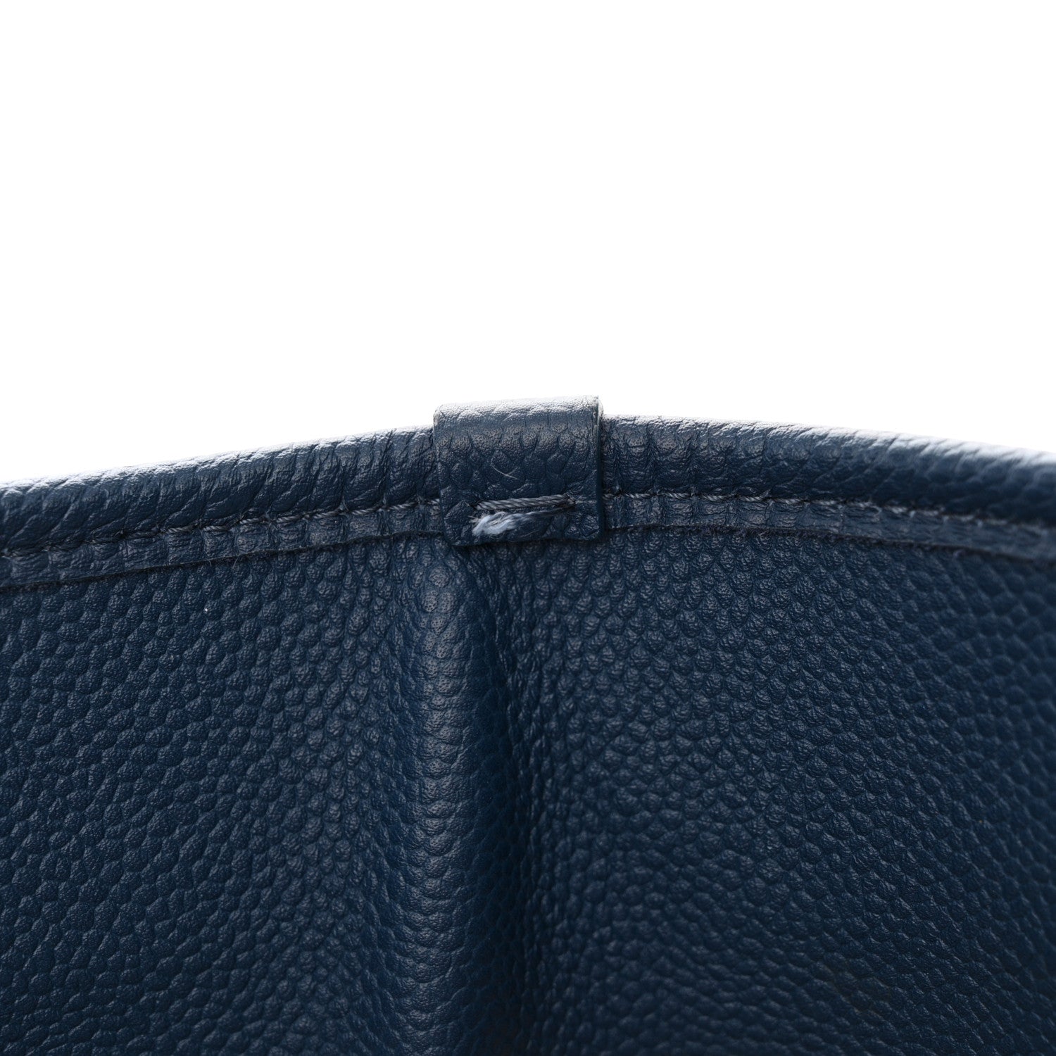 Chanel Glazed Calfskin Large Deauville Tote Blue 14 of 14