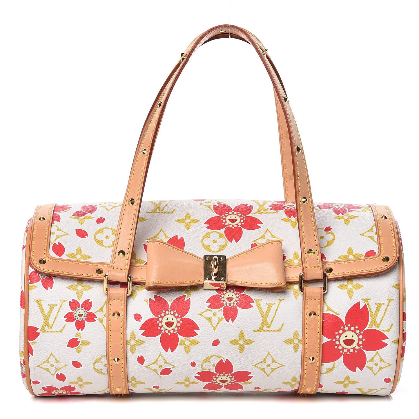 Monogram Cherry Blossom Papillon Red Creme